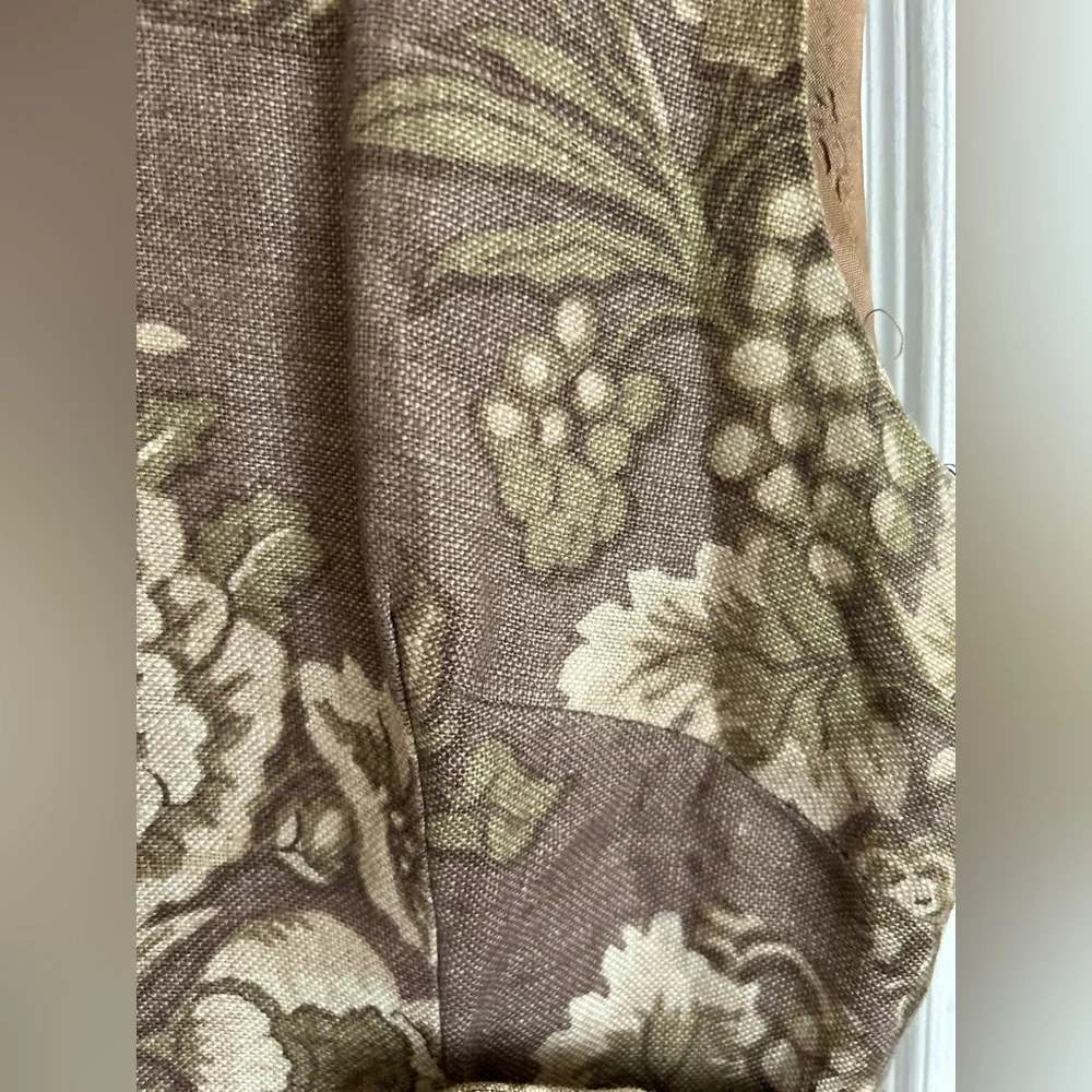 Vintage 50s linen sheath dress - Picture 15 of 16